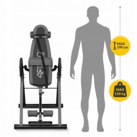 Стіл інверсійний 4FIZJO регульований 4FJ0655 Black/Grey (P-5905973401951) - Фото №2