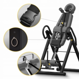 Стіл інверсійний 4FIZJO регульований 4FJ0655 Black/Grey (P-5905973401951) - Фото №5