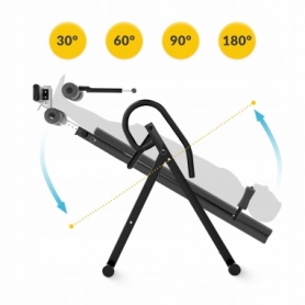 Стіл інверсійний 4FIZJO регульований 4FJ0655 Black/Grey (P-5905973401951) - Фото №7