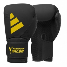 Перчатки боксерские Adidas X Anderson Silva 50 черные (ADIAS50TG)