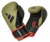 Перчатки боксерские Adidas Combat 50 зеленые (ADIC50TG) - Фото №6