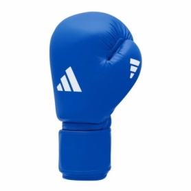 Перчатки боксерские Adidas Эко с лицензией IBA синие (ADIIBAG1C) - Фото №4