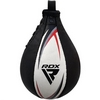 Пневмогруша боксерська RDX 2Y Boxing Speed Ball Leather Multi White/Red + кріплення (2SBL-S2WR) - Фото №2