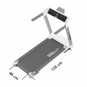 Бігова доріжка Cornix Tina White-Grey (TM-TINA) - Фото №3