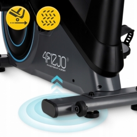 Велотренажер магнітний 4FIZJO Pro+ TBIKE05 Black/Blue (P-5905973401630) - Фото №6