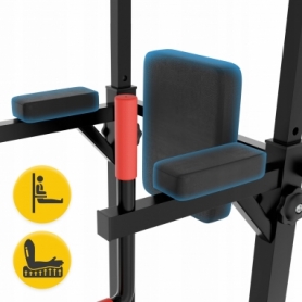 Комбінований верстат (багатофункціональна стійка) 4FIZJO Pro Black (P-5905973402620) - Фото №8