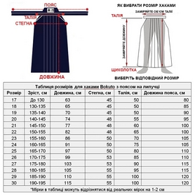 Хакама Budo синя - Фото №8