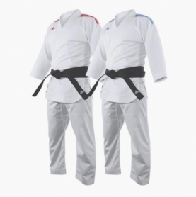 Комплект кімоно для карате Adidas Adizero KO Green Label WKF (2 куртки і 1 штани) (KOST20_KIT)