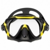 Маска для дайвінгу Marlin Enjoy black/yellow (118128) - Фото №2