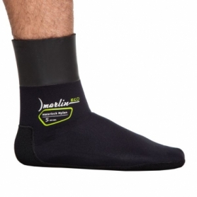Шкарпетки для дайвінгу Marlin WaterLock Nylon Eco Black, 7 мм - Фото №7