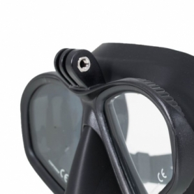 Маска для підводного полювання Marlin Matte Black + GoPro (213091) - Фото №3
