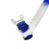 Трубка для дайвінгу Marlin Dry Lux Blue / Trans (214040) - Фото №4