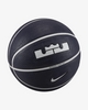 М'яч баскетбольний Nike Playground 2.0 8P LeBron James Чорний, №7 (N.100.4372.506.07) - Фото №6