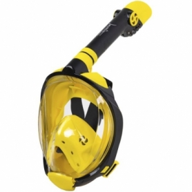 Маска для плавання Marlin Travel black/yellow/yellow