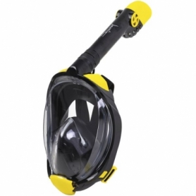 Маска для плавання Marlin Travel black/yellow/black