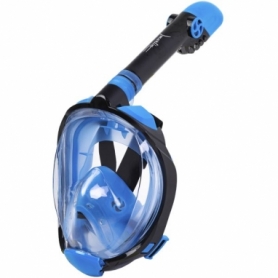 Маска для плавання Marlin Travel black/blue/blue