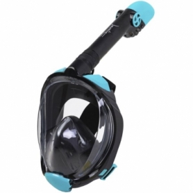 Маска для плавання Marlin Travel black/aqua/black
