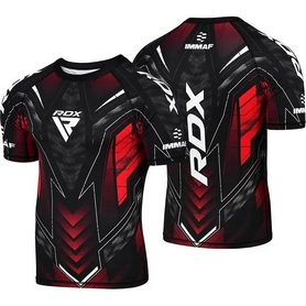 Рашгард для MMA RDX IMMAF червоний (CSH-IMF-1R) - Фото №4