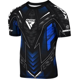 Рашгард для MMA RDX IMMAF синій (CSH-IMF-1U)