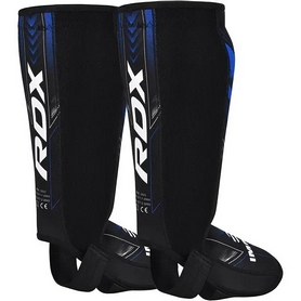 Захист для ніг (гомілка+стопа) для MMA RDX Neopren Shin Instep IMMAF синій (SGN-IMF-1U) - Фото №3