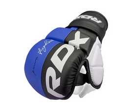 Рукавиці для ММА RDX T6 Plus Rex Blue (GGR-T6U)