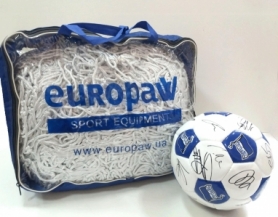 Сітка для воріт футбольна Europaw, 7,4х2,5 м (EP-3183) - Фото №3