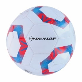 М'яч футбольний Dunlop Football біло-синій, №5 (dl-fb-wblk)