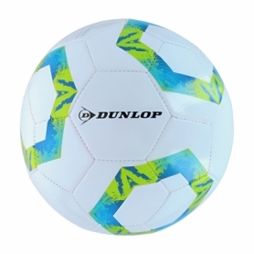 М'яч футбольний Dunlop Football біло-зелений, №5 (dl-fb-wgr)