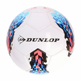М'яч футбольний Dunlop Football Sport біло-синій, №5 (dl-fbs-wbl)