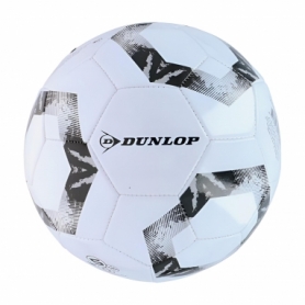 М'яч футбольний Dunlop Football біло-чорний, №5 (dl-fb-wbk)