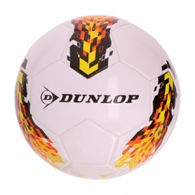 М'яч футбольний Dunlop Football Sport біло-помаранчевий, №5 (dl-fbs-wor)