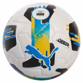 М'яч футбольний Puma Orbita UPL FIFA Quality Pro білий, №5 (084592-01-5) - Фото №2