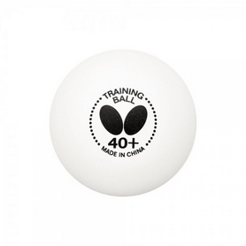 М'ячі для настільного тенісу Butterfly Training Ball 40+ білі, 120 шт - Фото №2