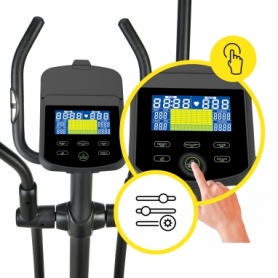 Орбітрек електромагнітний Cornix Iris Black (ECT-IRIS-BLK) - Фото №2