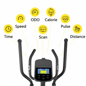 Орбітрек електромагнітний Cornix Iris Black (ECT-IRIS-BLK) - Фото №5