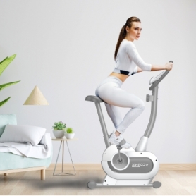 Велотренажер магнітний Cornix Hanna White/Grey (EB-HANNA-WG) - Фото №10