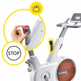 Спінбайк Cornix Eliza White/Grey (SB-ELIZA-WG) - Фото №2