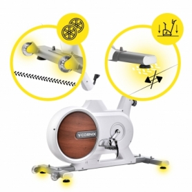 Спінбайк Cornix Eliza White/Grey (SB-ELIZA-WG) - Фото №3