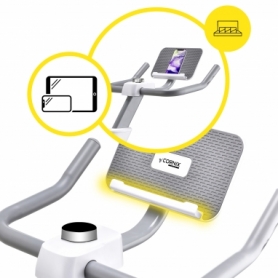 Спінбайк Cornix Eliza White/Grey (SB-ELIZA-WG) - Фото №6