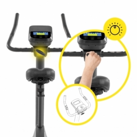 Велотренажер електромагнітний Cornix Amber Black (EB-AMBER-BLK) - Фото №3