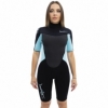 Гідрокостюм жіночий Marlin Tropic Shorty Lady 3 мм blue lagoon/black
