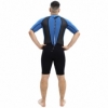 Гідрокостюм Marlin Tropic Shorty Man 3 мм blue/black - Фото №2