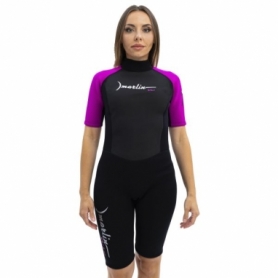 Гідрокостюм жіночий Marlin Bali Shorty Lady 2 мм purple/black