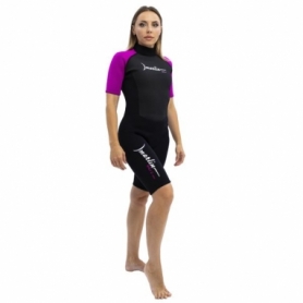 Гідрокостюм жіночий Marlin Bali Shorty Lady 2 мм purple/black - Фото №2