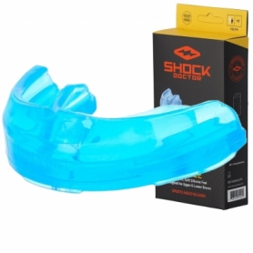 Капа Shock Doctor Single Braces під брекети Blue (4100-BLU-AD)