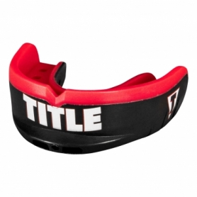 Капа Title Boxing Air Force Duo-Defense 2.0 дитяча Black/Red (SMP3YV2 BK/RD)