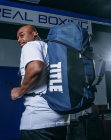 Сумка спортивна Title Boxing Champion Sport Bag/Backpack Blue/Black, 50 л (TBAG46 BL/BK) - Фото №10
