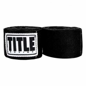 Бинти боксерські Title Boxing Traditional Weave Black, 4,5 м (HW BK)