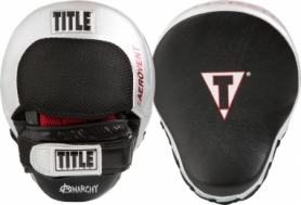 Лапи боксерські Title Boxing Aerovent Anarchy Punch Mitts Black/Silver (AASPM BK/SV) - Фото №2