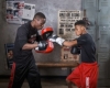 Лапи боксерські Title Classic Charge Punch Mitts Black/Red (CCHPM) - Фото №5